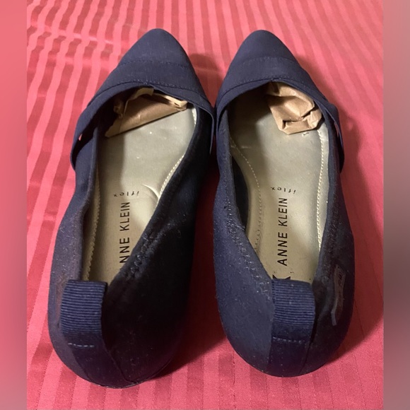 Anne Klein Women's Navy Blue Flats - Picture 2 of 4